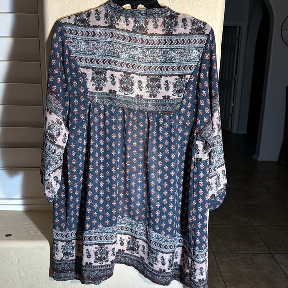 Knox Rose Lightweight Kimono Boho Cardigan Cover Up - Picture 4 of 10